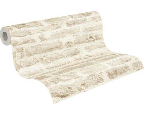 Tapetrulle med stenmönster