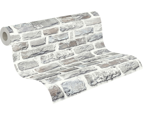 Tapetrulle med stenmönster