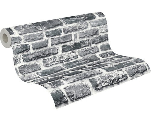Tapetrulle med stenmönster