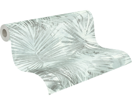 Tapetrulle med bladmönster