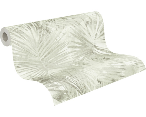 Tapetrulle med palmbladsmönster