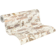 Tapetrulle med murverksdesign