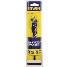 Irwin Blue Groove träborr med en diameter på 22 millimeter i förpackning