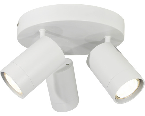 Taklampa med tre spotlights