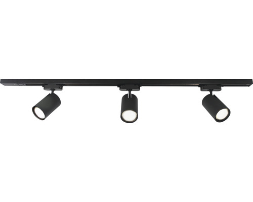 Skenbelysning med tre spotlights
