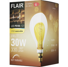 Ljuskälla FLAIR LED PS150 E27 4W(30W) 330lm 2700K warmvit klar/guld-thumb-2