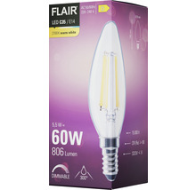 Kronljus FLAIR LED C35 E14 5,5W(60W) 806lm 2700K varmvit dimbar klar-thumb-6 Kronljus FLAIR LED C35 E14 5,5W(60W) 806lm 2700K varmvit dimbar klar-thumb-6