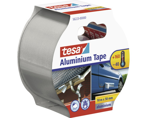 Tesa Aluminiumtejp, 10 m x 50 mm
