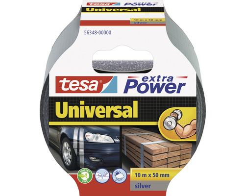 Vävtejp Extra Power Universal TESA silver 50mm 10m