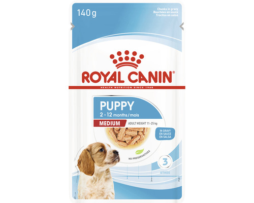 Hundmat ROYAL CANIN Medium Puppy 10x140g