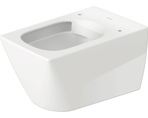 Vägghängd toalett DURAVIT Viu utan WC-sits vit blank vattensparande P-lås