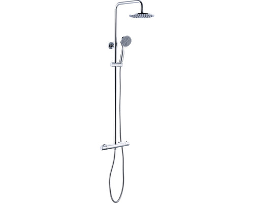 Takduschset ADORA Opus T031102 krom inkl. handdusch och blandare 160 mm c/c Duschset med huvud- och handdusch