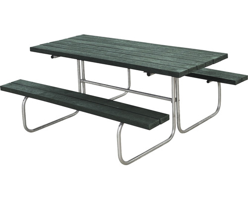 Picknickbord PLUS Classic ReTex/stål 177cm grön