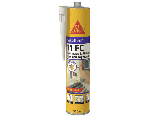 Lim & fogmassa SIKA Sikaflex-11FC Purform betonggrå 300 ml