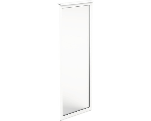 Väggparti fast HALLE Primolux standard vit hörn 770x1990mm Väggparti fast HALLE Primolux standard vit hörn 770x1990mm