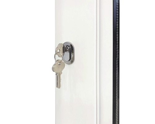 Lås med nyckel för dörr eller skåp