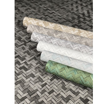 Flera rullar non-woven tapet med flätmönster
