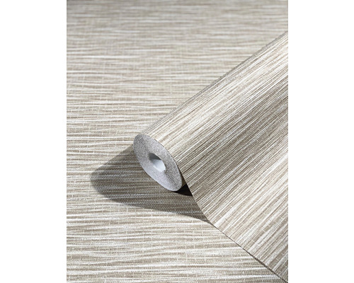 Tapetrulle med horisontellt randigt mönster