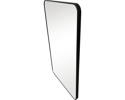 Rektangulär spegel med ram