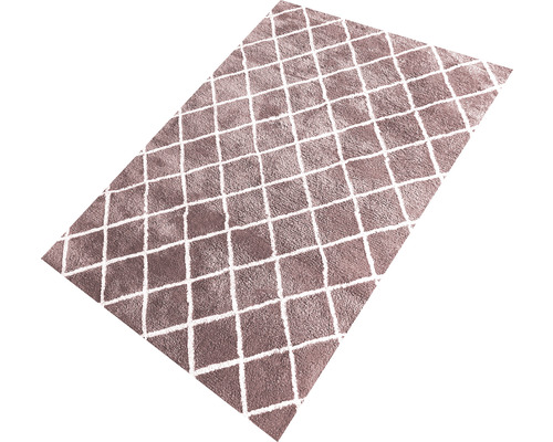 Rektangulär matta med rutmönster