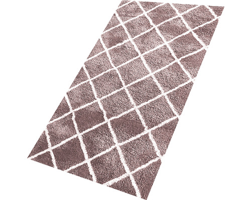 Matta med rombmönster