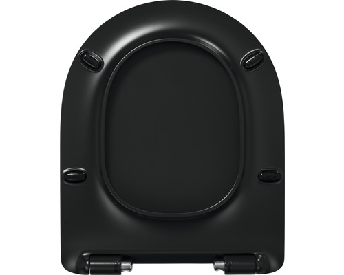 Svart toalettlock