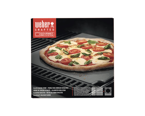 Weber Crafted glaserad baksten med pizza