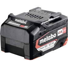 Metabo 18 Volt 5.2 Ah Li-Power batteri