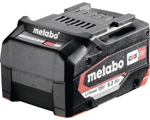 Batteripaket METABO Li-Power 18V 5,2Ah