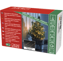 Batteridriven LED-dekoration med timer i kartong