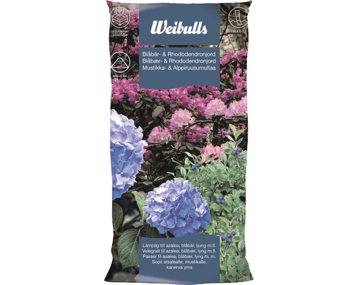 Säck Weibulls blåbärs- och rhododendronjord