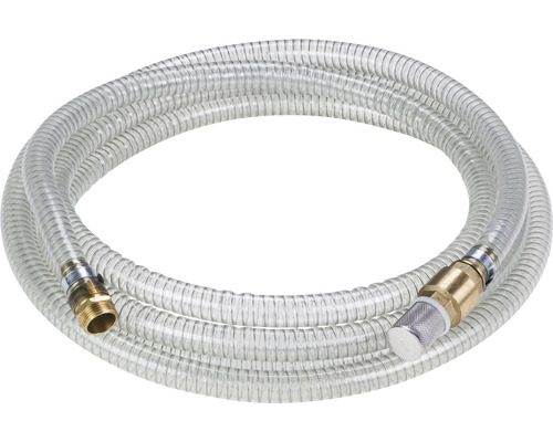 Transparent slang med anslutningsstycken