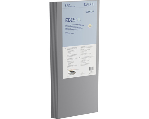 Isolerskiva EBECO Ebisol 3mm 6m² Isolerskiva EBECO Ebisol 3mm 6m²
