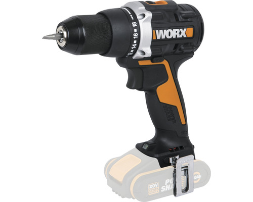 Sladdlös borrskruvdragare från Worx med borr
