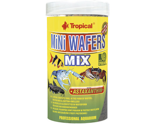 Fiskfoder TROPICAL Mini Wafers Mix 100ml