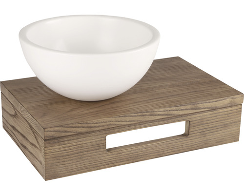 Tvättställ på underskåp med handtag