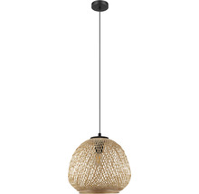 Taklampa med flätad lampskärm