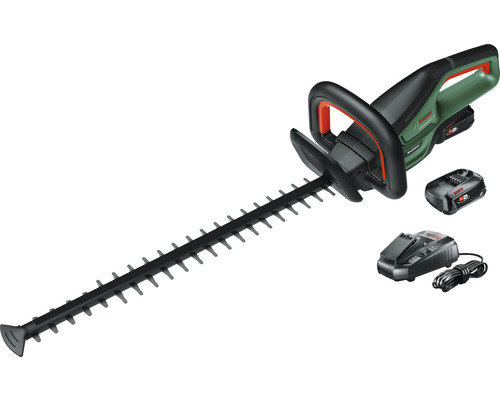 Batteridriven häcksax med laddare och batteri