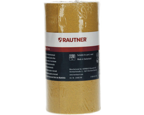 Rulle sandpapper aluminiumoxid, korn 120