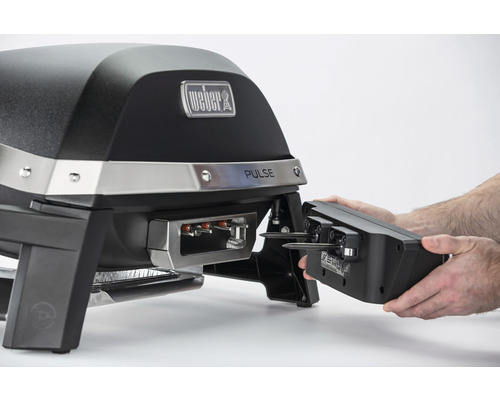 Weber Pulse elgrill med löstagbar styrenhet