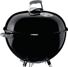 Klotgrill med lock och handtag