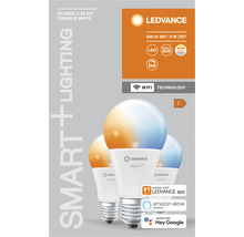 LEDVANCE Smart+ ljuskälla Classic A 60 E27, justerbart vitt ljus