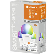 LEDVANCE Smart+ Multicolor lampa A 60 E27 i produktförpackning