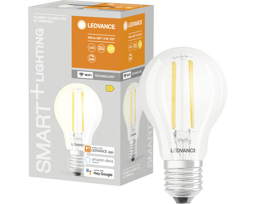 Normallampa LEDVANCE LED Smart+ E27 806lm dimbar