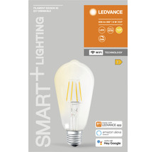 LEDVANCE Filament Edison 60 E27 dimbar glödlampa