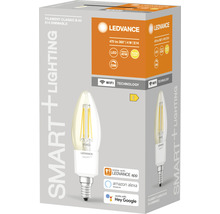 LEDVANCE Filament Classic B40 E14 dimbar LED-lampa i förpackning