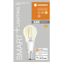 LEDVANCE Smart+ Classic P40 E14 glödlampa med filament