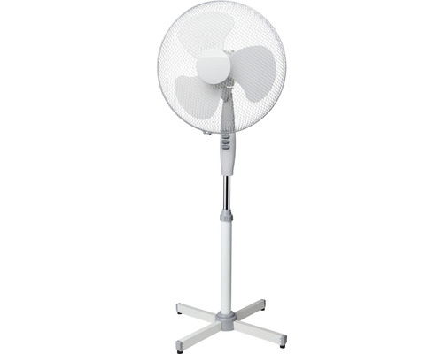 Golvfläkt med tre blad och skyddsgaller