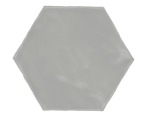 Kakel Artisan Hexagon Dekorkakel vit glans metro utseende 15x17,5x0,9 cm