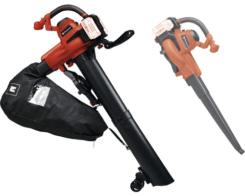 Lövsug/lövblås EINHELL GE-CL 36/230 Li E-Solo 18V utan batteri och laddare Einhell batteridriven lövsug med uppsamlingssäck